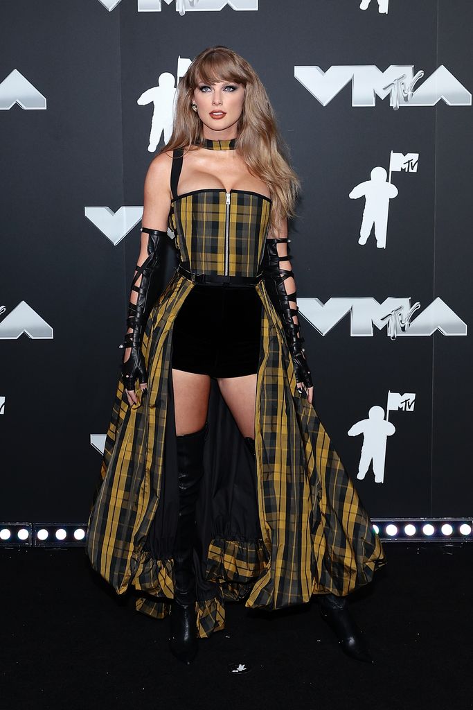 Taylor Swift comparece ao MTV Video Music Awards de 2024 na UBS Arena em 11 de setembro de 2024 em Elmont, Nova York.