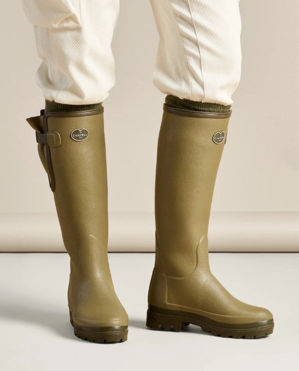 Kate Middleton wears Le Chameau's 'Vierzonord Neoprene Lined Wellington Boot'