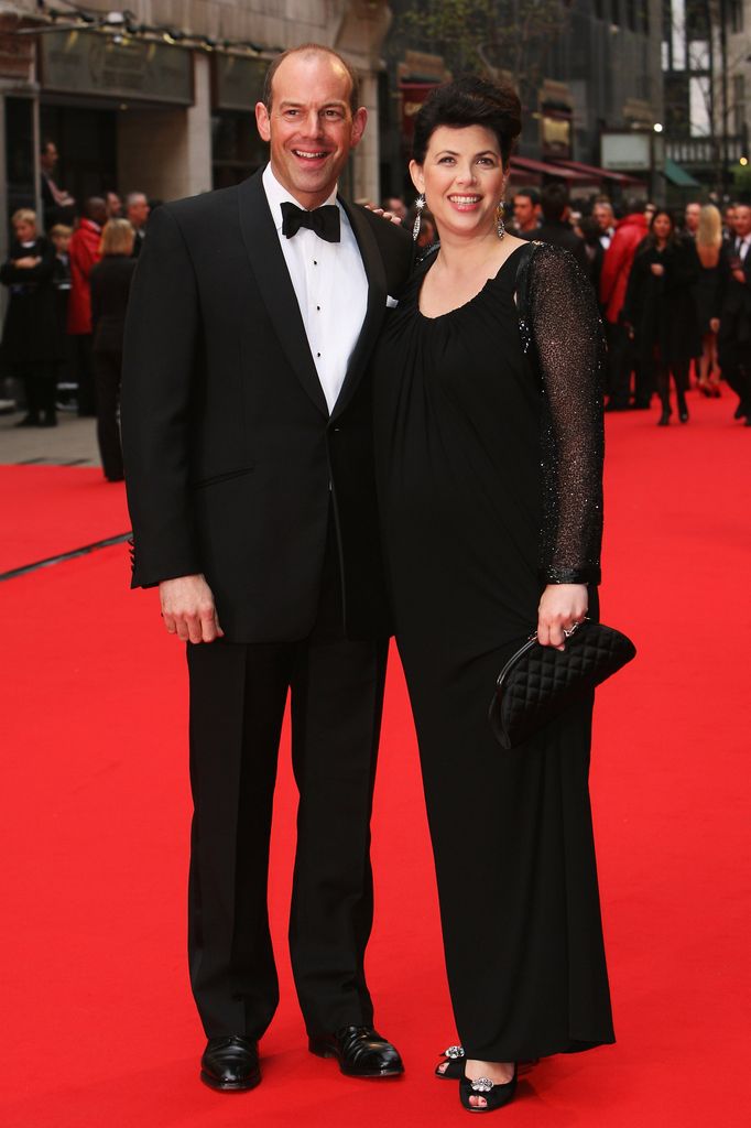 Phil Spencer and Kirstie Allsopp at the British Academy Television Awards in 2008 