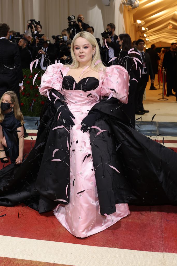 Nicola Coughlan attends The 2022 Met Gala Celebrating "In America: An Anthology of Fashion" at The Metropolitan Museum of Art on May 02, 2022 in New York City. (Photo by Mike Coppola/Getty Images)