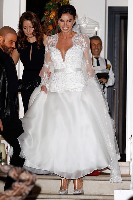 Christine Bleakley wedding dress