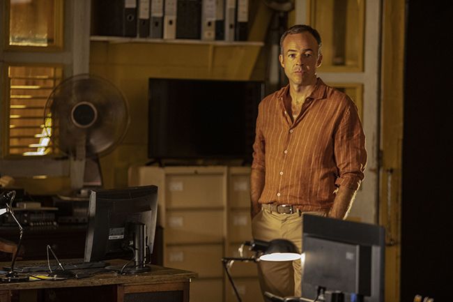 Patrick Kennedy as David Cartwright in Death in Paradise
