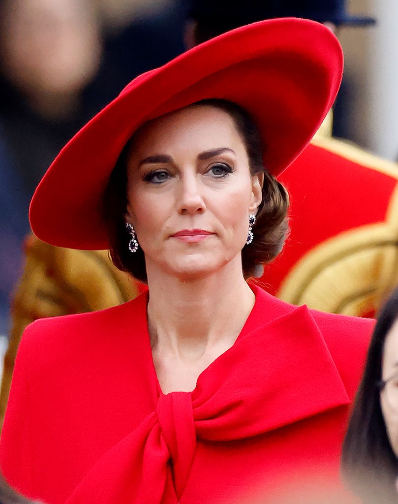 The Princess of Wales has only revealed details of her clothes at important events, such as Trooping the Colour