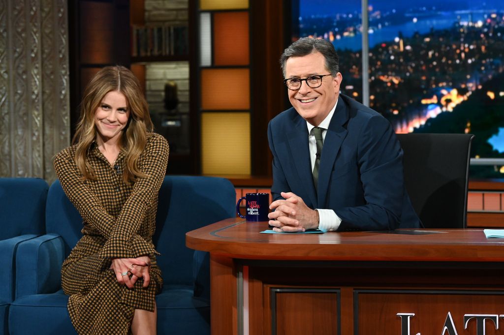 The Late Show with Stephen Colbert and guest Sosie Bacon during Wednesdays September 28, 2022 show