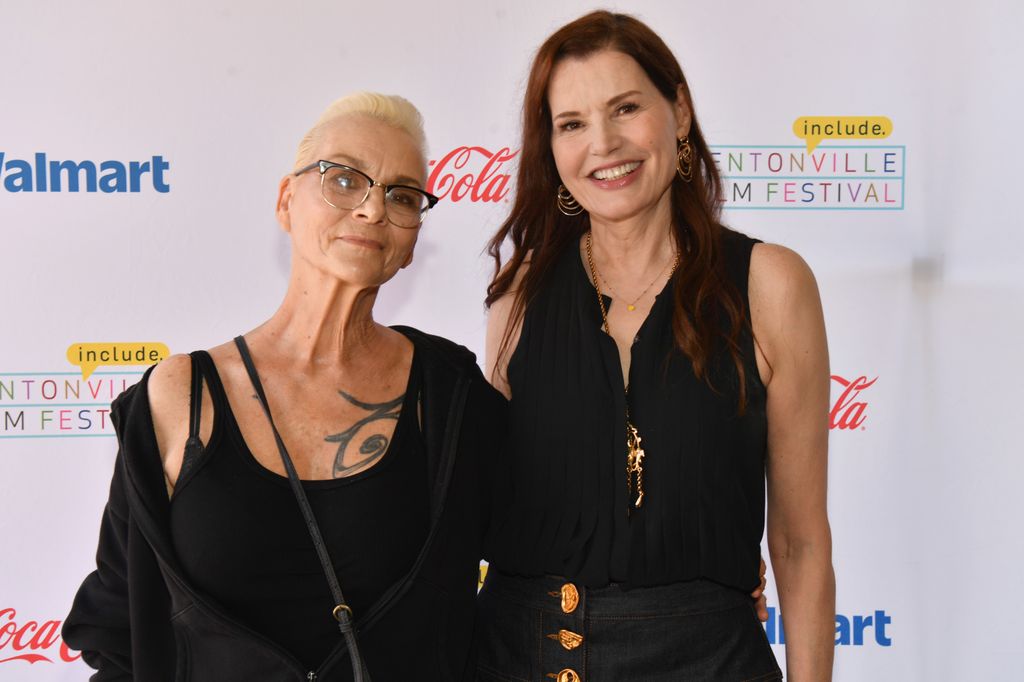 Susan with Geena Davis at the 11th Annual Bentonville Film Festival
