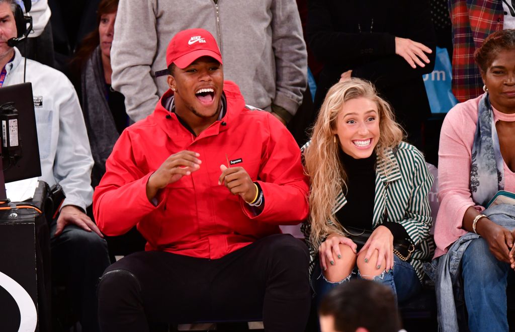 The pair share a love for sports 