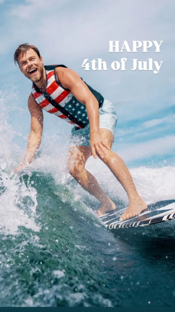 Derek Hough July 4