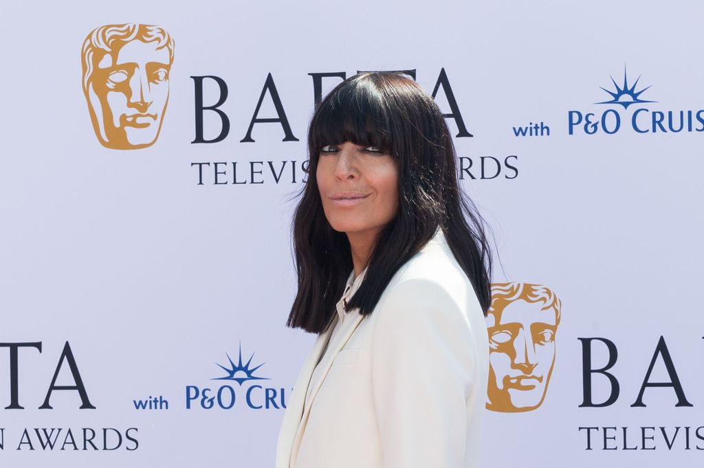 Claudia Winkleman organisant le spectacle de Graham Norton
