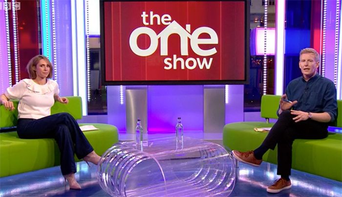 alex on the one show