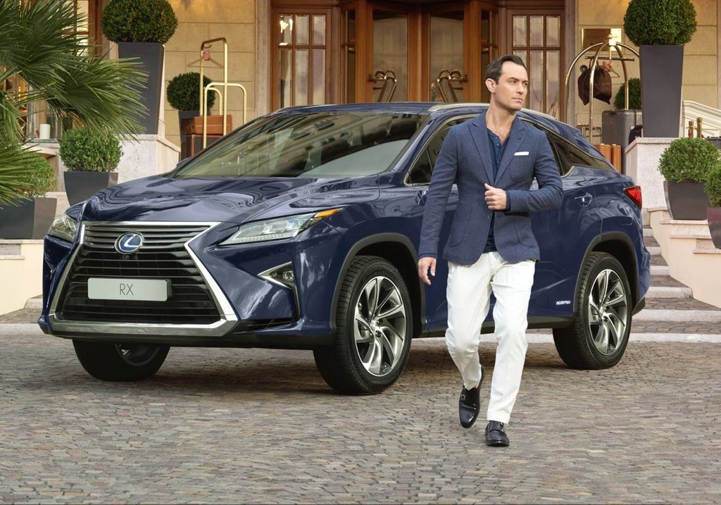 Jude Law helped Lexus launch its RX luxury SUV in 2015