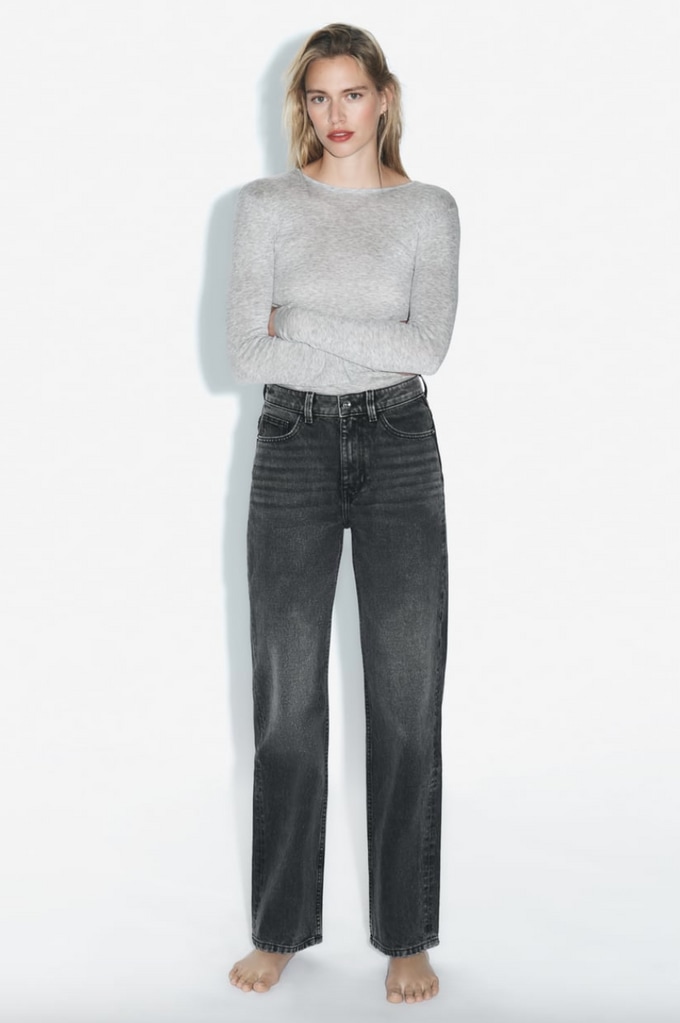 Zara straight-leg jeans