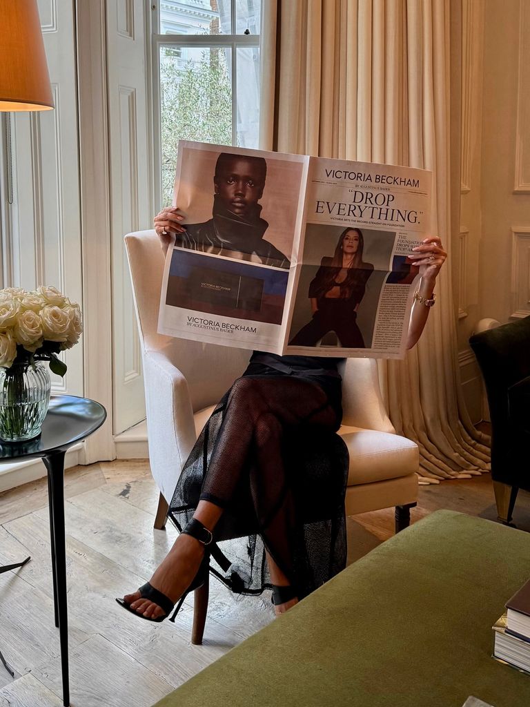 Victoria Beckham's high heels got fans talking