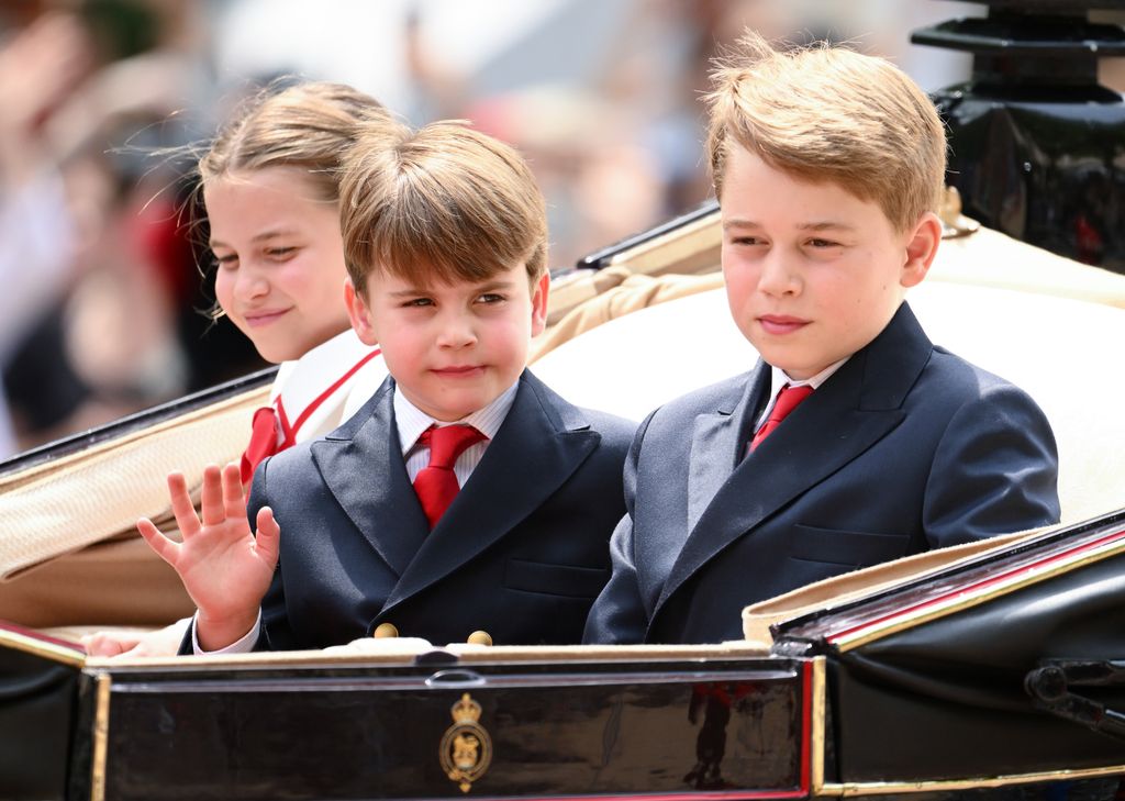 Princess Charlotte, Prince Louis and Prince George