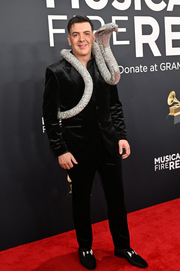 Markos D1 chega para o 67º Grammy Awards anual na Crypto.com Arena em Los Angeles em 2 de fevereiro de 2025.