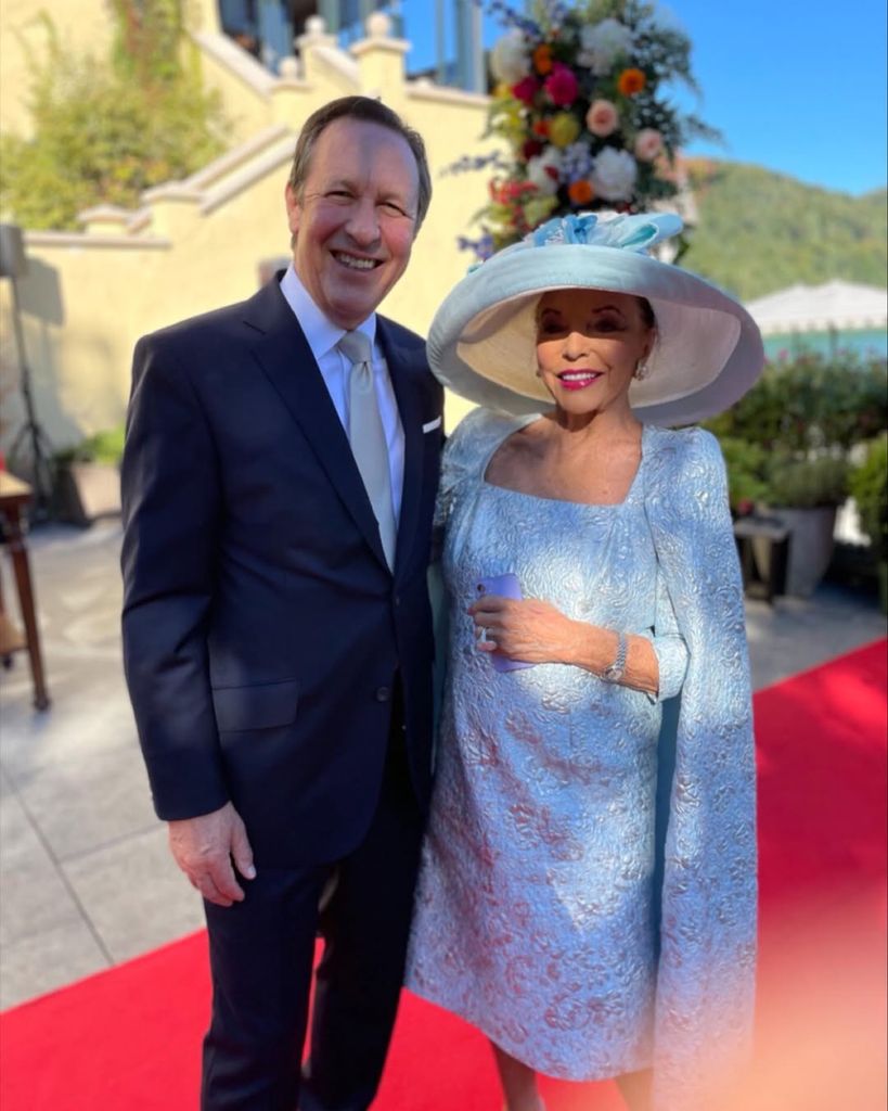 Le mariage de Percy Gibson, le mari de Joan Collins