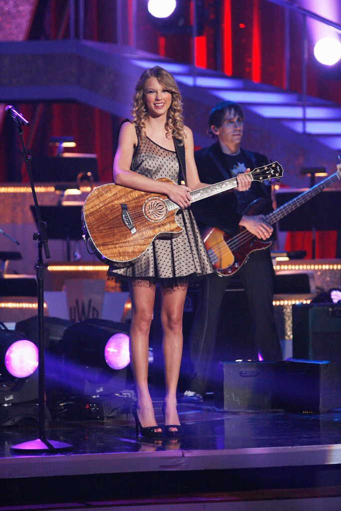 DANCING WITH THE STARS THE RESULTS SHOW - "Episode 906A" - Taylor Swift premiered a brand-new song, "Jump, Then Fall," on "Dancing with the Stars the Results Show," TUESDAY, OCTOBER 27 (9:00-10:01 p.m., ET), on the Disney General Entertainment Content via Getty Images Television Network