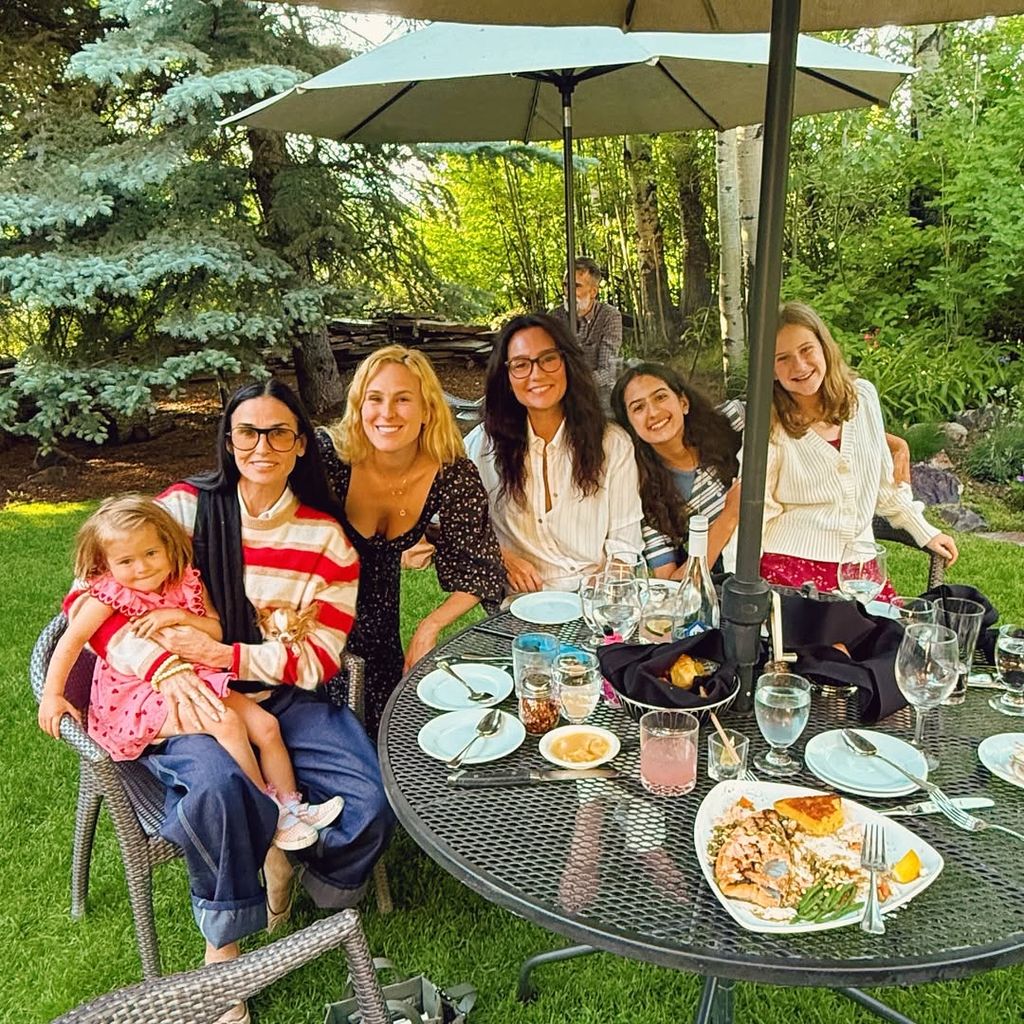 Emma celebrated her birthday with her family