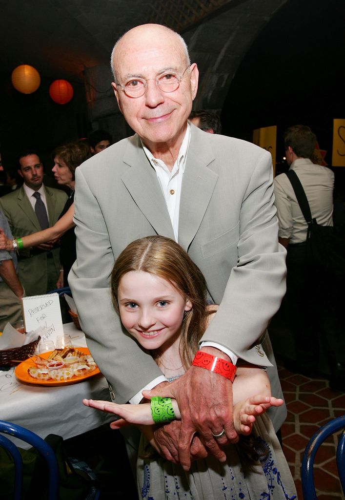 Actors Alan Arkin and Abigail Breslin participate in "little Miss Sunshine" premiered in 2006