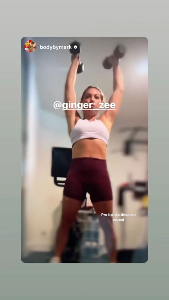 Ginger Zee's insane workout