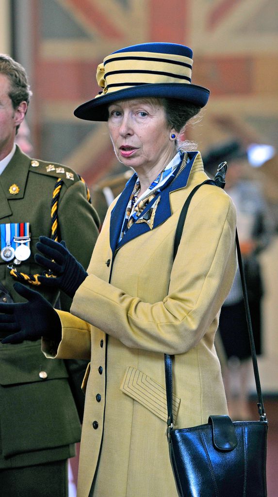Princess Anne at Junior Soldiers Graduation Ceremony in 2010