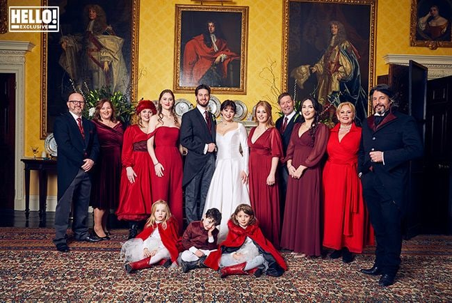laurence llewelyn bowen daughter wedding family photo