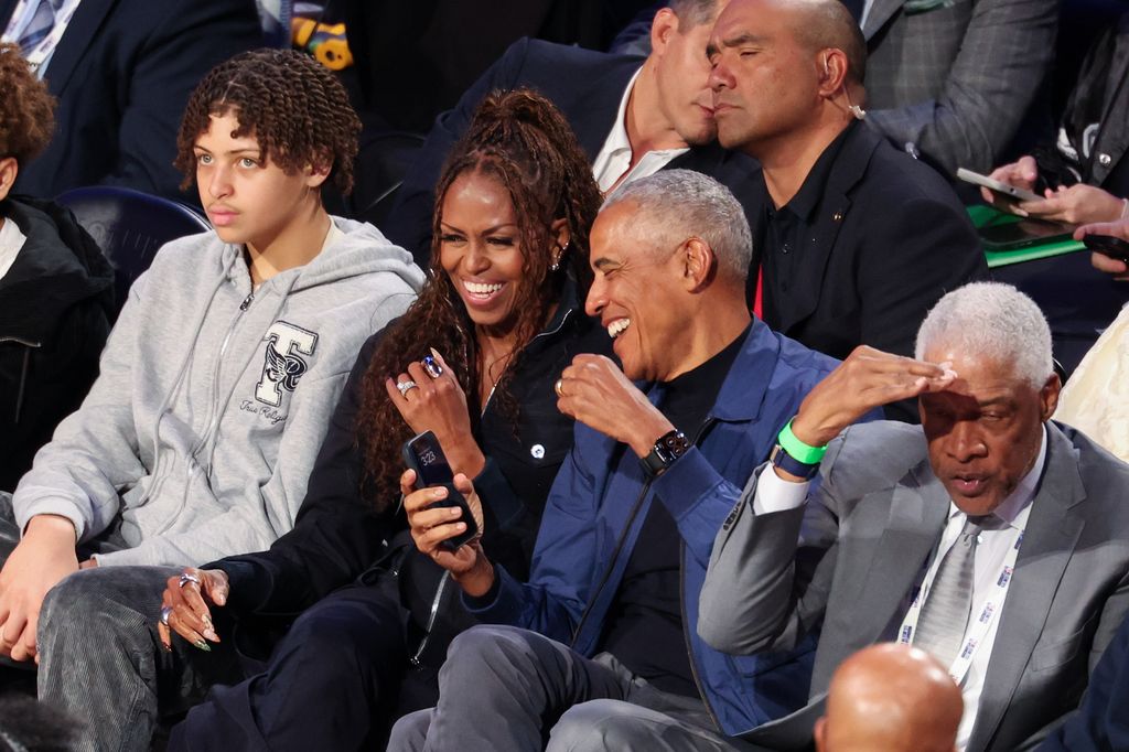 Michelle Barack Obama nba