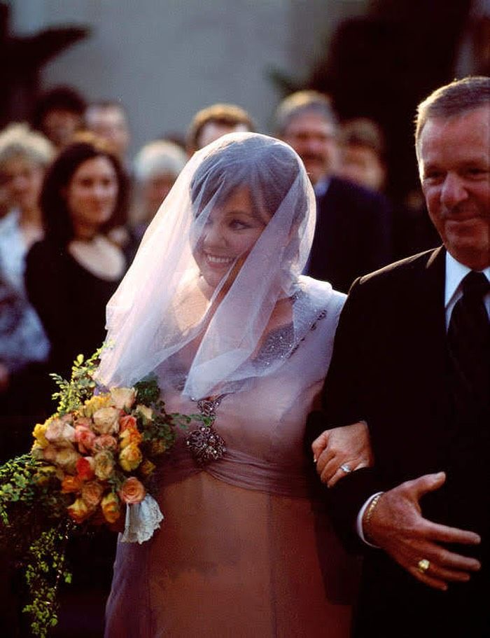 Melissa McCarthy on her wedding day