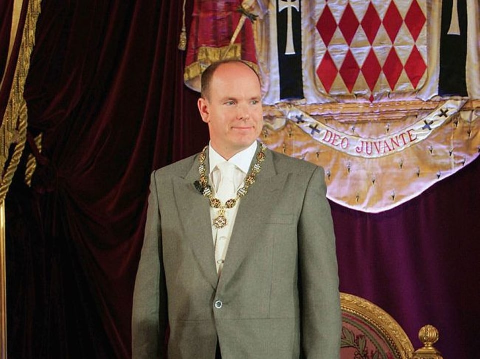 2005 yılında Prens Alberts Coronation