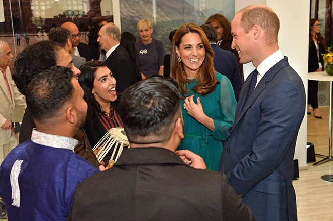 kate and william at aga khan centre