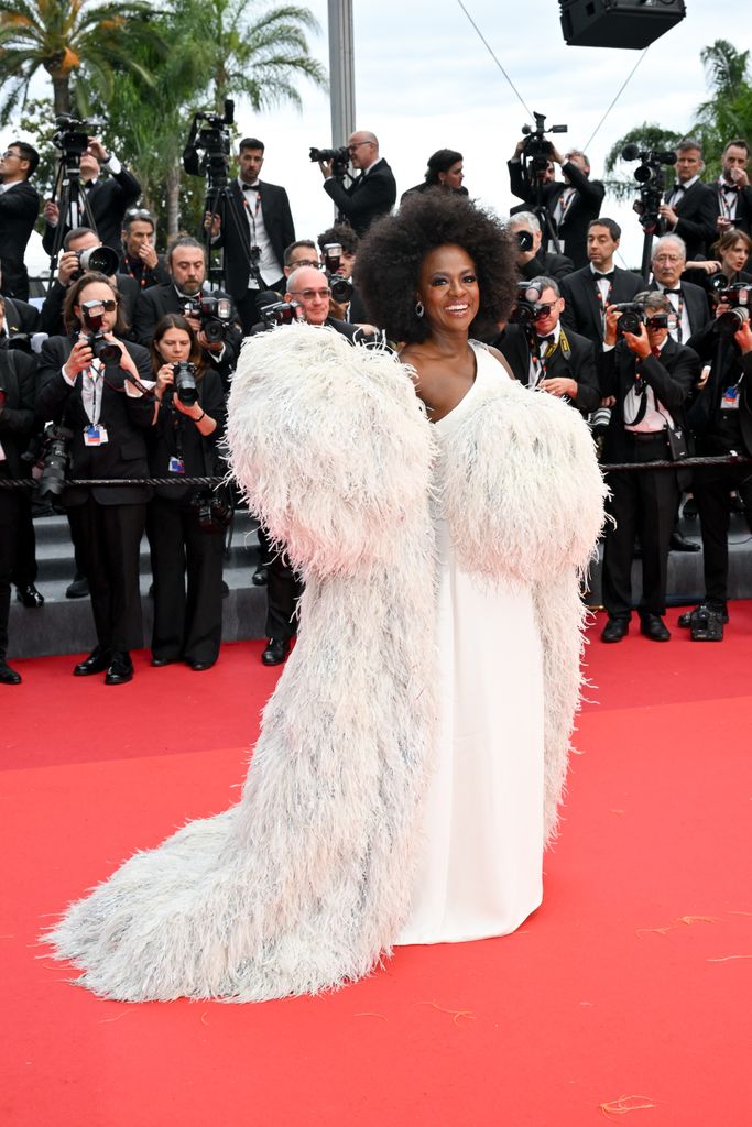 Viola Davis  at the "Monster" Screening & Red Carpet at the 76th Cannes Film Festival held at the Palais des Festivals on May 17, 2023 in Cannes, France. (Photo by Michael Buckner/Variety via Getty Images)