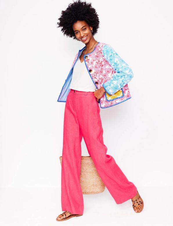 Boden linen trousers