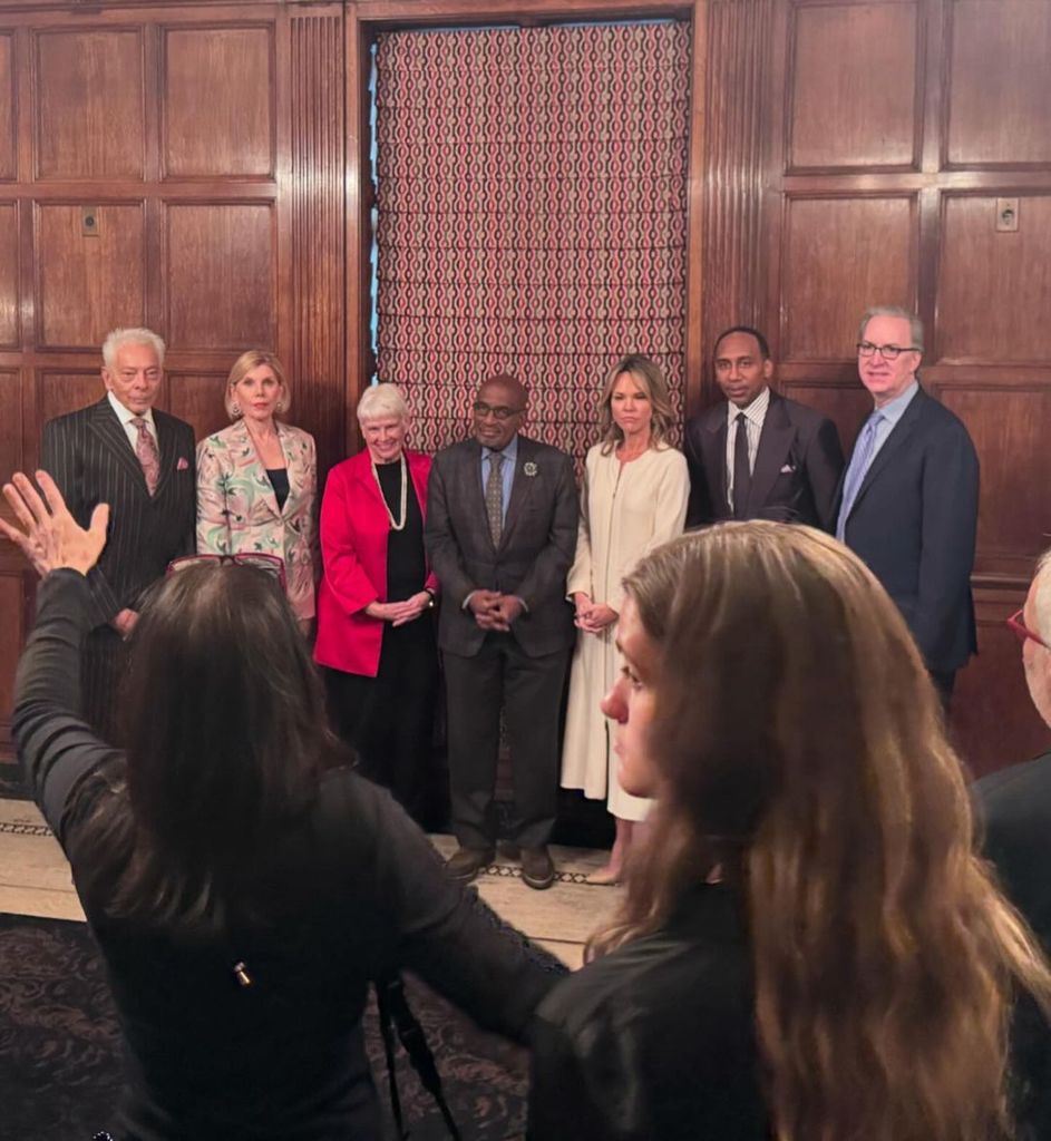 Al Roker with fellow veteran broadcasters