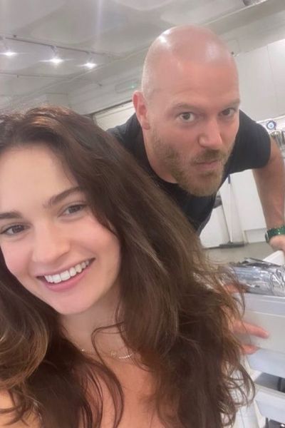 Lily James hair 2