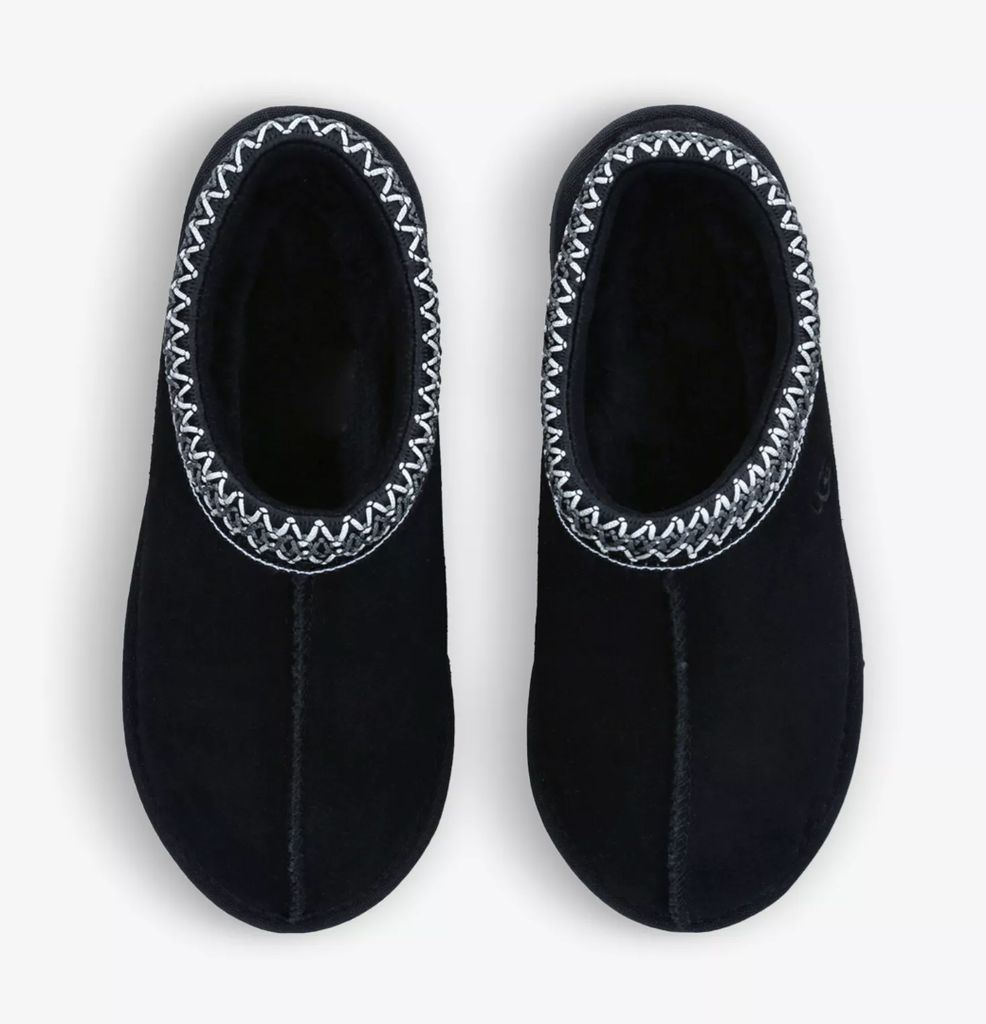 UGG Tasman Shearling-Lined Suede Slippers