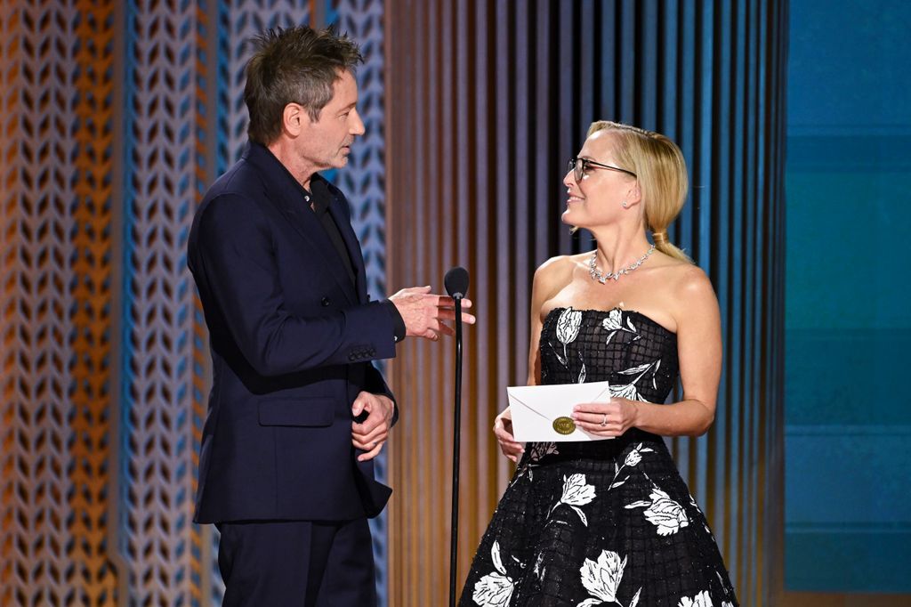 David Duchovny et Gillian Anderson aux 31e Screen Actors Guild Awards