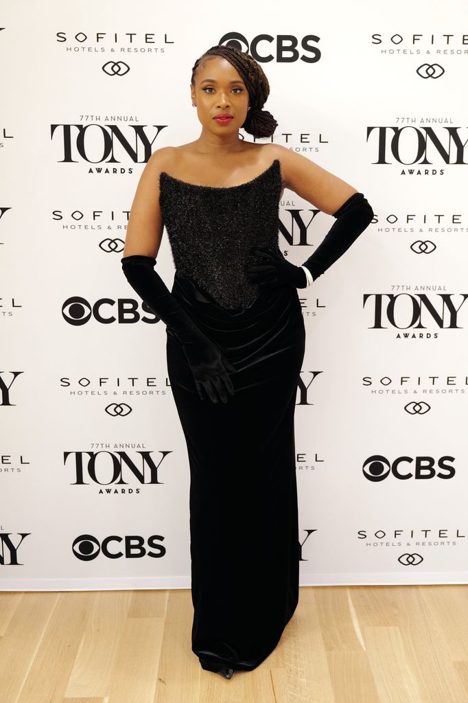 Jennifer Hudson participa do 77º Tony Awards Green Room apresentado pelos Sofitel Hotels and Resorts no David H. Koch Theatre no Lincoln Center em 16 de junho de 2024 na cidade de Nova York.