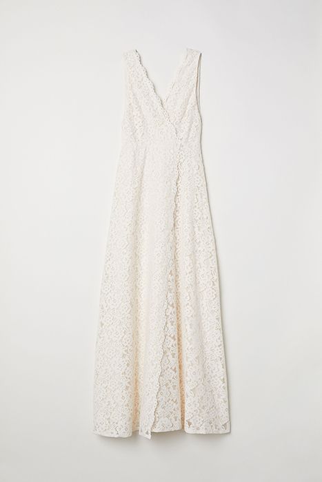 lace wedding dress hm
