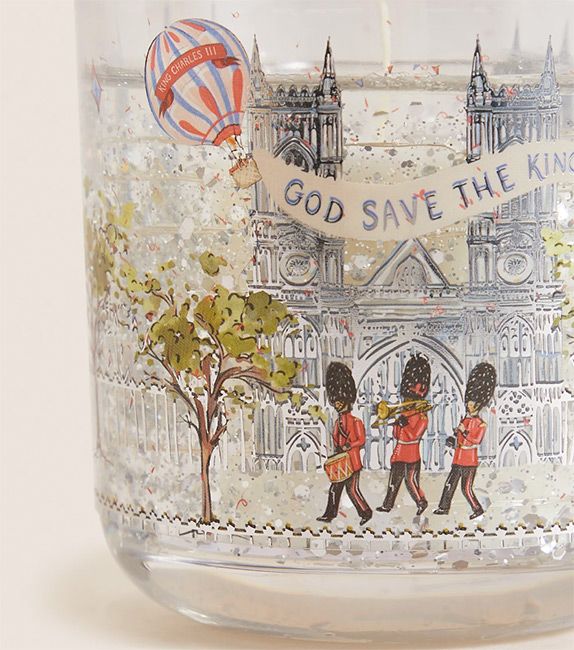 Marks and Spencer launches a Coronation light up candle