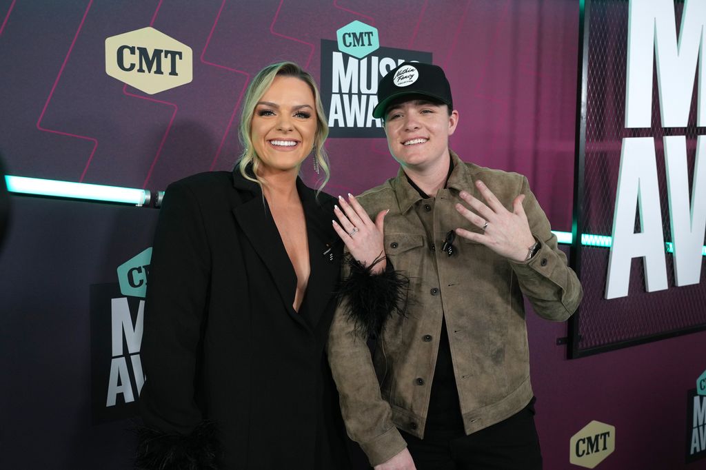 Lily Rose and Daira Eamon at the 2023 CMT Music Awards 
