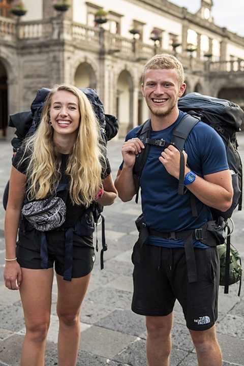 Dom and Lizzie from Race Across the World series two