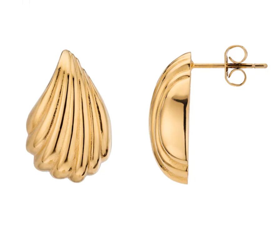 Abbott Lyon Rope Teardrop Stud Earrings