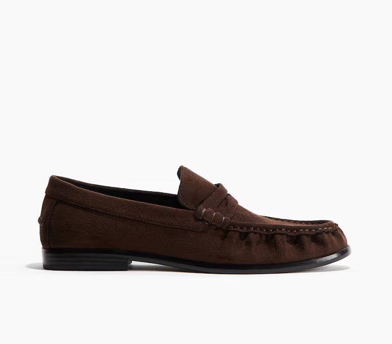 H&M suede loafers