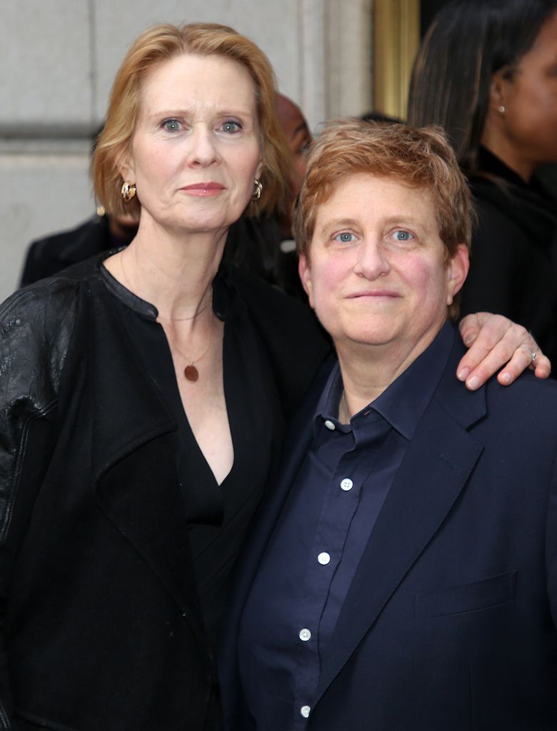 cynthia nixon and wife christina marinoni
