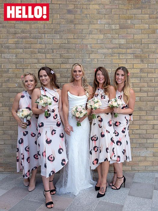 Sarah Lindsay wedding bridesmaids