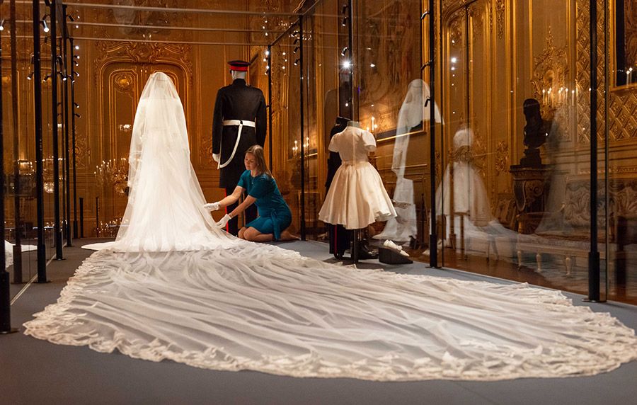 look meghan markle royal wedding veil