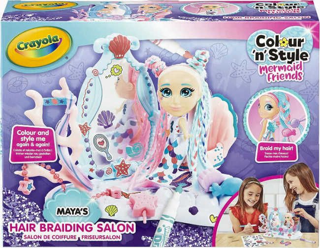 amazon uk top toys 2022 Crayola Colour n Style Mermaid