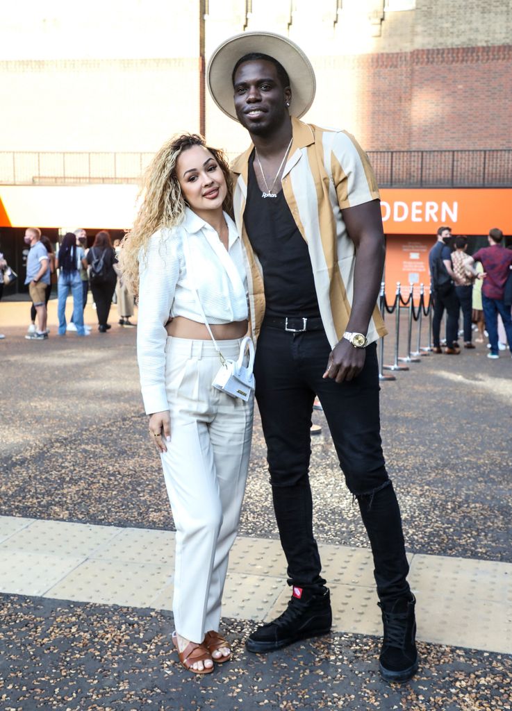 Rebecca Vieira and Marcel Somerville pose