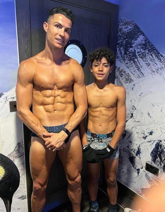 ronaldo son ice