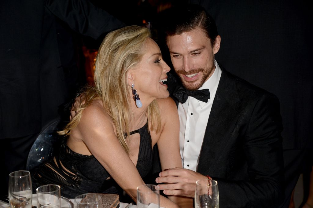 sharon stone leaning into martin mica