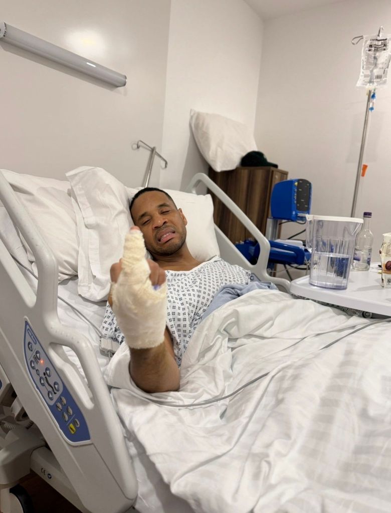 Reggie Yates hospital 